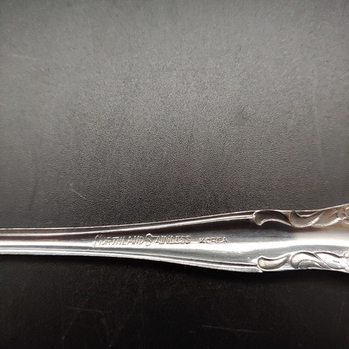 3 Oneida Northland Royal Ballad Dinner Forks - 7 1/8" Stainless Steel Korea - Picture 4 of 4