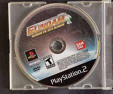 Mobile Suit Gundam: Gundam vs. Zeta Gundam (Sony PlayStation 2, 2005, NO BOX)
