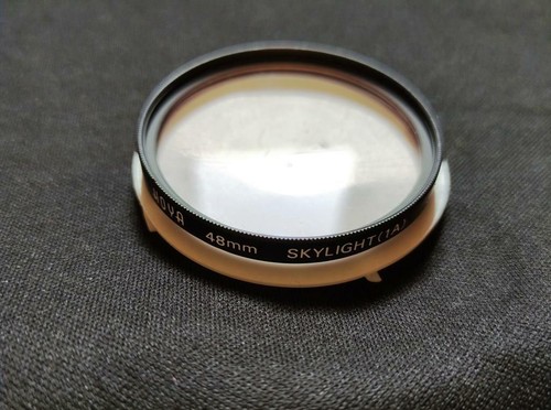 HOYA 48mm SKYLIGHT (1A) FILTER, EXCELLENT , JAPAN, PROTECT SAFETY - Picture 2 of 4