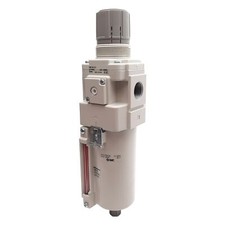 SMC AW40-04-8-B Filter Regulator, ø5µm Filtration, 0.05-0.85MPa, Rc1/2 Ports