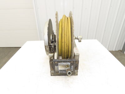 #ad Hannay Reels 716 19 20J SR Retractable Industrial Air Hose Reel 1 2quot; X 37#x27; $175.98