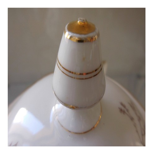 PERIARD porcelaine Paris pot sucrier fait main art nouveau déco PN France N34 - Imagen 5 de 12