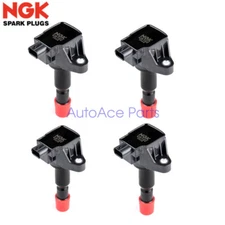 30520PWCS01 4 pcs OEM NGK Ignition Coils for Honda Fit 1.5L 2007 2008