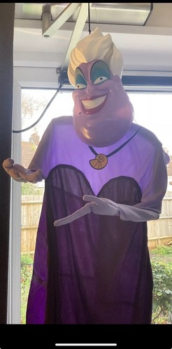 DISNEY GRANDE URSULA FIGURA DA APPENDERE DECORAZIONE FESTA SIRENA HALLOWEEN NUOVO CON ETICHETTE NUOVO - Foto 5 di 7