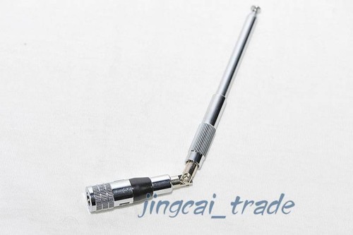 Antena plegable extensible de acero inoxidable VHF 136-174 SMA-Macho para Yaesu ICOM - Imagen 2 de 5