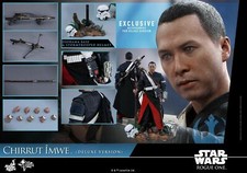 1 6 HOT TOYS MMS403 ROGUE ONE  A STAR WARS STORY CHIRRUT IMWE DELUXE VERSION