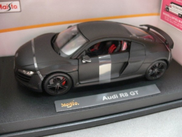 1/18 MAISTO Audi r8 gt Noir Mat 36190 1/18 1/18 1/18 MAISTO Audi r8 gt Noir Mat 36190 43af57