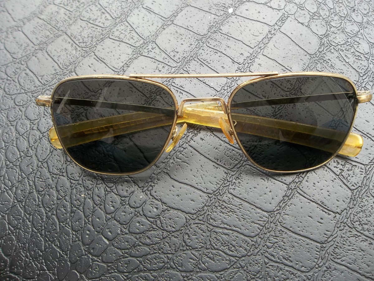vintage America Optical 5 1/2 AO aviator sunglasses | eBay vintage America Optical 5 1/2 AO aviator sunglasses | eBay