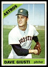 1966 Topps Dave Giusti Houston Astros #258