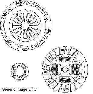 CLUTCH KIT 3 PIECE FITS MITSUBISHI L200 86-94 CK9167 - Picture 1 of 3