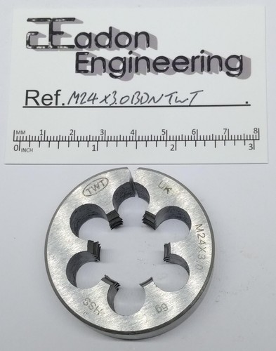 Matrice metrica a bottone M24 x 3,0 mm, HSS. Di marche top. - Foto 4 di 26