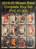2019-20 Panini Mosaic Basketball Base You Pick Complete Your Set Card #1-300 PYC
