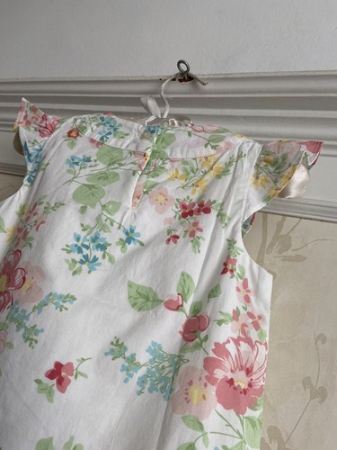 NWT Janie And Jack Girls Floral Pleated Top 3 3T - Picture 4 of 5