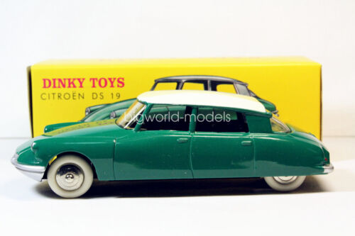 1/43 Scale DINKY TOYS Citroen DS 19 Green Diecast Car Model Editions Atlas - Picture 3 of 5