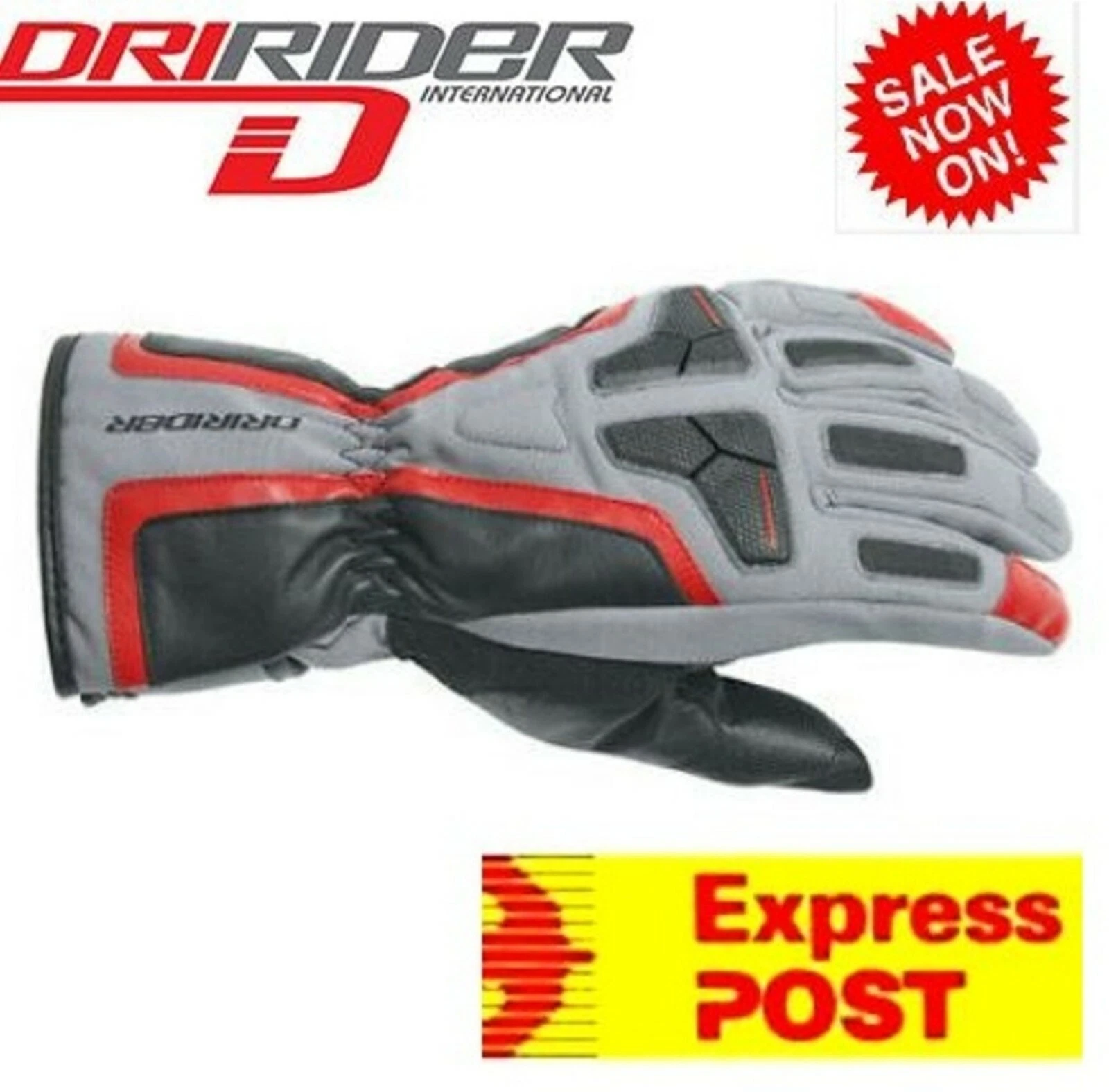 CLEARANCE! DRIRIDER Waterproof Motorcycle Gloves NEW Mens Road Gloves
Opens in a new window or tab