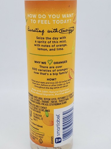 4X St. Ives Facial Mist Spray Sprint YAAS Grapefruit & Zing Orange 4.23 oz Each - Picture 2 of 3