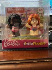 Fisher-Price Little People Barbie Swimming Figure Pack 2 Characters for Toddlers