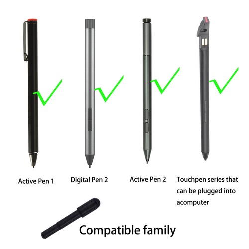 For Lenovo Thinkpad Active Pen 2 4X80P28212 Stylus Pen Tips Replacement - Zdjęcie 11 z 11