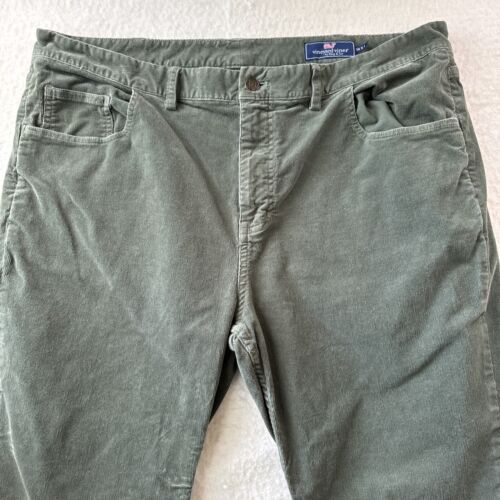 Vineyard Vines Cordhose Herren Gr. 38x32 grün gerade Chino Preppy Capsule - Bild 2 von 18
