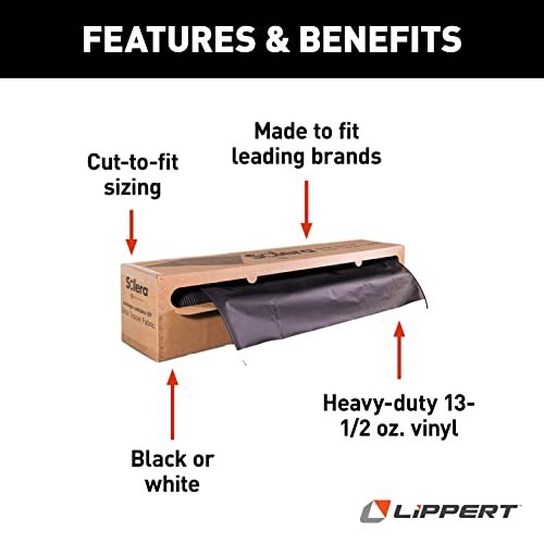 Universal Slide-Topper Replacement Cut-to-Fit Fabric for 5th Wheel RVs, Trave... - Picture 6 of 10