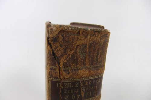 Old German Lutheran Book D Martini Lutheri Gospel of John 1742 - Picture 13 of 18