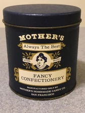 J.L Clark Mother's Homemade Candy Co. Fancy Confectionery Tin (Empty)