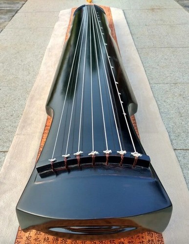 Instrumento clásico chino, Guqin de 7 cuerdas, instrumento de cuerda para principiantes - Imagen 19 de 28