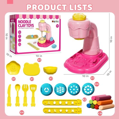 Air Dry Clay Kit for Kids, 51 PCS DIY Soft Magic Modeling Kids with... - Picture 7 of 7
