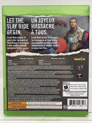 Dead Rising 4 (Microsoft Xbox One, 2016) Tested Working - Picture 2 of 4