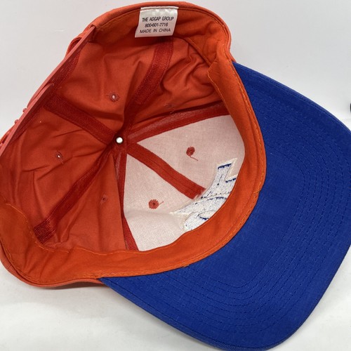 Vintage Union 76 Oil Gas Station Race Crew Snapback Racing Hat Orange/Blue - Picture 2 of 4