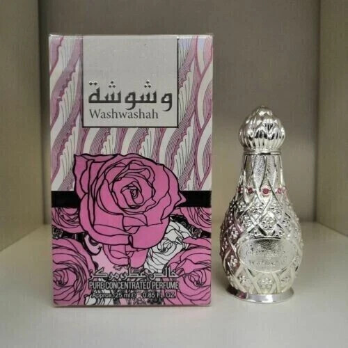 New Perfume Oil Washwashah By Lattafa Concentrated (CPO) Alcohol Free Attar 25ML - Picture 2 of 6