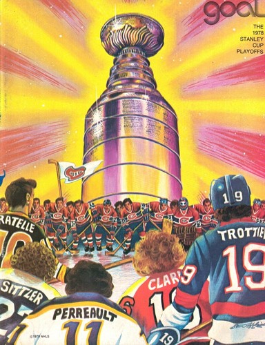 1978 Boston Bruins Semi-Final Home Playoff Program vs. Philadelphia Flyers EX