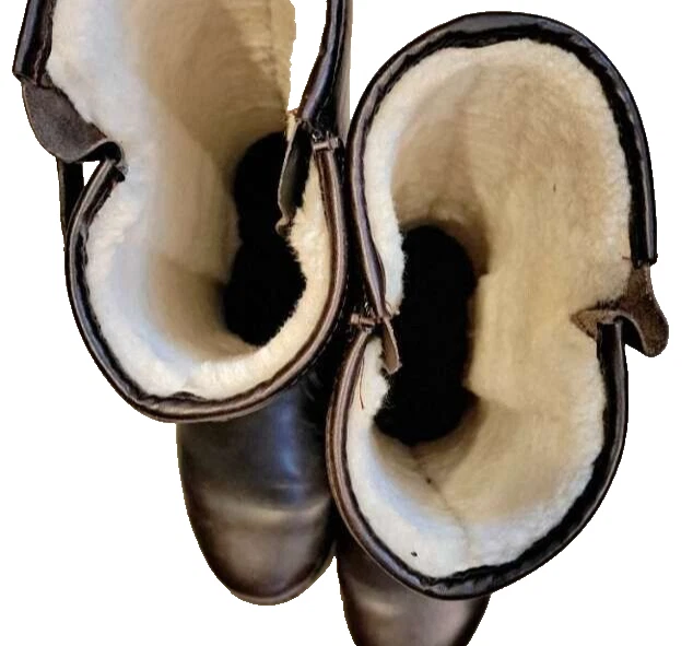 Steinkogler Pietztal Lammfell Stiefel Gr. 8 1/2 oder Gr. 42  neuwertig NP 420 - Bild 2 von 4