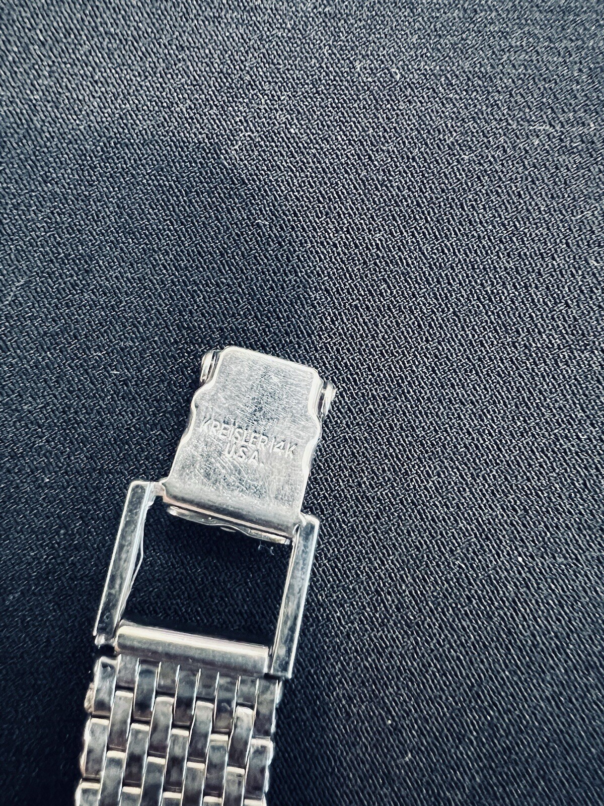 SERVICED  HAMILTON 1941 * SOLID  PLATINUM * ... D… - image 5