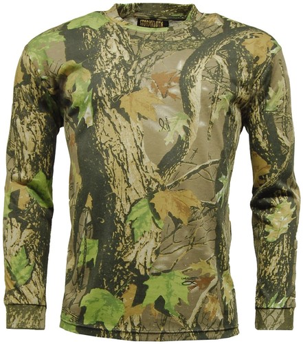 Camiseta StormKloth God's Country Camuflaje Mangas Largas Camuflaje Caza Tiro - Imagen 3 de 9