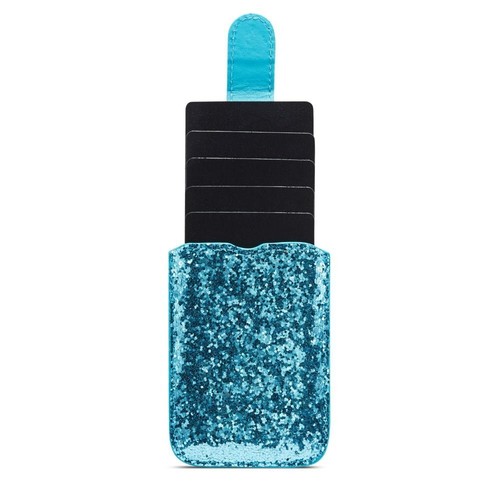 Glitter Bling Sequins Card Sleeve 5 Cards Credit ID Card Pocket Key - 第 5/19 張圖片