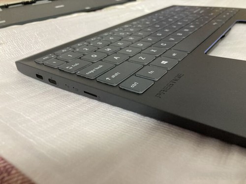 MS-14C1 FOR MSI Prestige 14 P14 Black C Shell Cover Upper Palmrest Keyboard - Picture 5 of 7