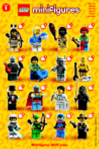 LEGO® Minifiguren 8683 8684 Serie 1 & 2 zum wählen in ungeöffneter OVP  RARITÄT - Bild 17 von 32