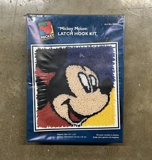 Caron International Mickey Unlimited Mickey Mouse Latch Hook Kit Sealed D0001