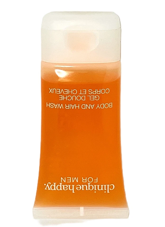 CLINIQUE HAPPY FOR MEN LAVADO DE CUERPO Y CABELLO 1.7 fl oz NUEVO SIN CAJA Foto 4 de 4