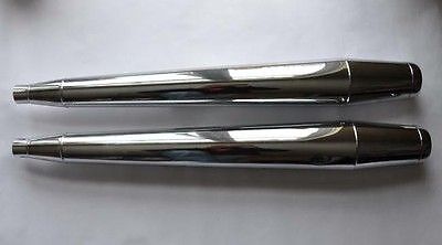 Triumph TR7 T140 T150 Bonneville Schalldämpfer 1973-82 71-4159, 71-3723 - Bild 1 von 3