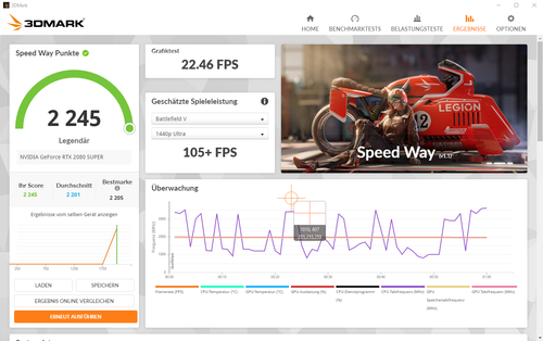 MSI GeForce RTX 2080 Super Gaming X Trio Grafikkarte - Bild 10 von 12