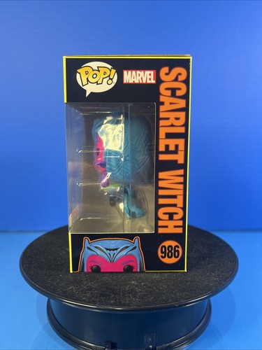 Funko Pop! Vinilo: Marvel - Bruja Escarlata (Luz Negra) - Objetivo (Exclusivo) #986 - Imagen 3 de 7
