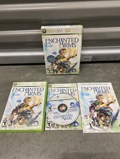 Xbox 360 Enchanted Arms Game w/ Graphic Novel Box Set Slip Cover Read