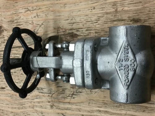 Forged Stainless Gate Valve 1 1/2" 1.5" 800 Socket Weld SWI Fig: AAF-24AN-AA1Q - Picture 5 of 12