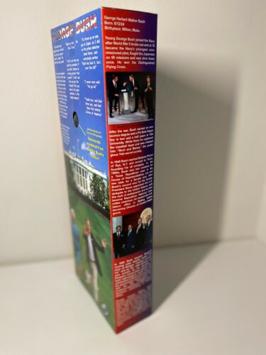 Figura parlante POTUS President George H. W. Bush 12" US Heroes #61224 NUEVO sellado - Imagen 3 de 9