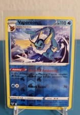 Vaporeon Pokémon TCG Vivid Voltage 030/185 Reverse Holo Rare