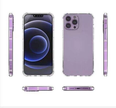 For Apple iPhone XR Transparent Hybrid Thick TPU Slim Cushion Bumper Case Cover - Picture 5 of 5