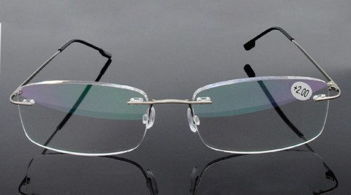 Randlose Lesebrille Titan Leser flexibel + 1,0 1,5 2,0 2,5 3,0 3,0 3,5 4,0 - Bild 7 von 16