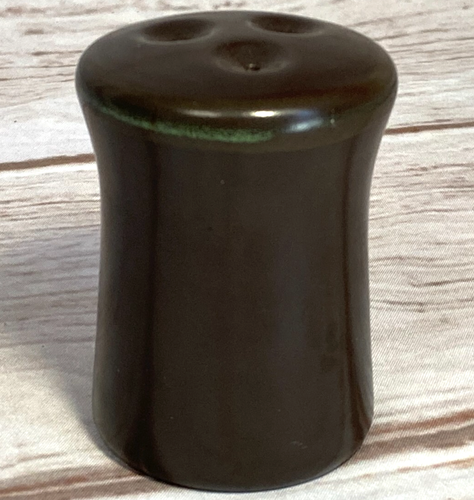 VTG Franciscan Madeira 3 Hole Salt or Pepper Shaker MCM Brown/Green Made in USA